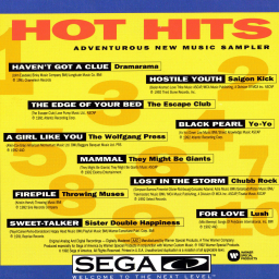 Hot Hits - Adventurous New Music Sampler for segacd screenshot